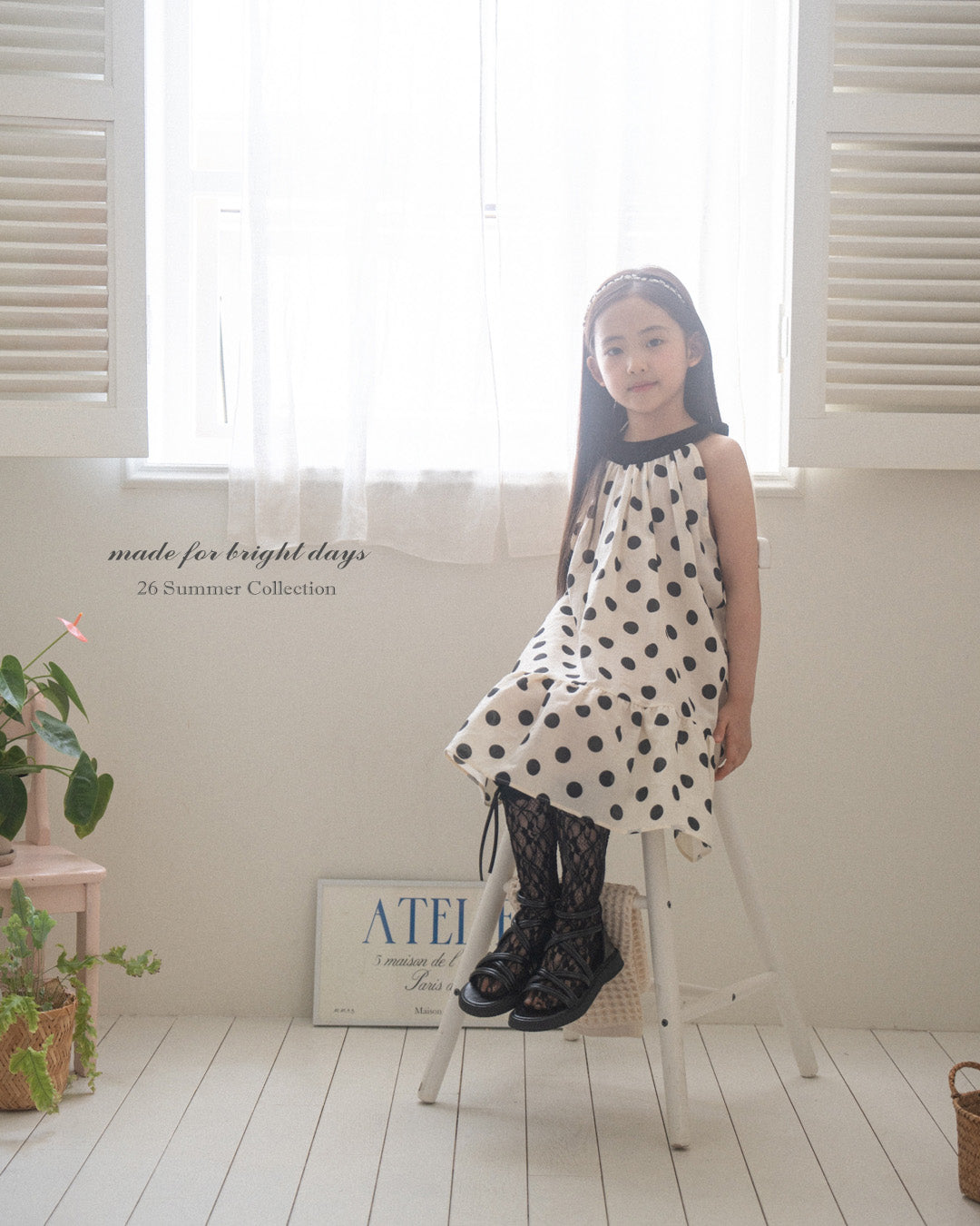 韓國童裝 26夏| AG27 Macaron Dress (80-120cm)