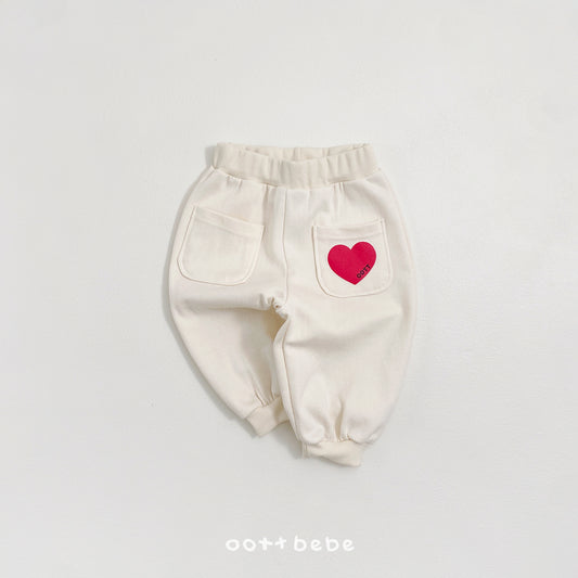 韓國童裝 26SS | OT19 Lovely Heart Pants (75-120cm)