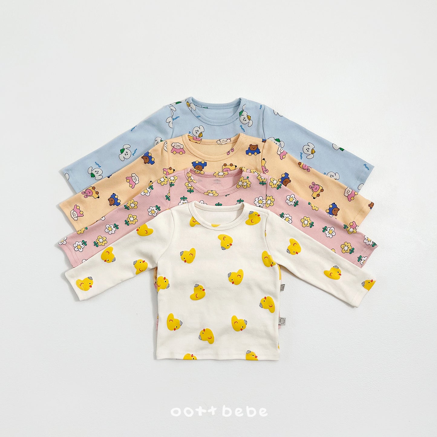 韓國童裝 26SS | OT02 Picnic Kids Top and Bottom Set (75-120cm)