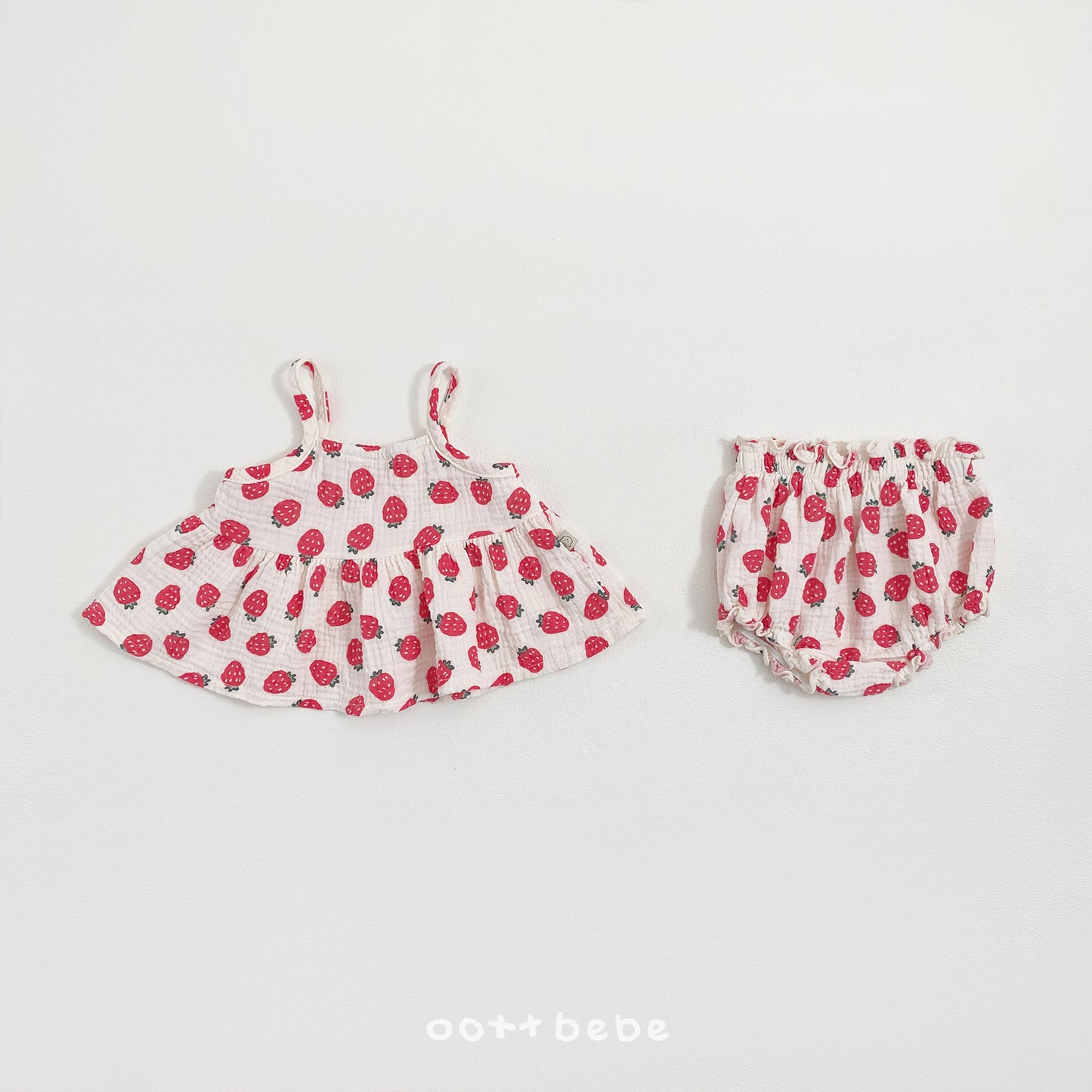 韓國童裝 26SS | OT06 Baby Sleeveless & Bloomers Set (75-120cm)