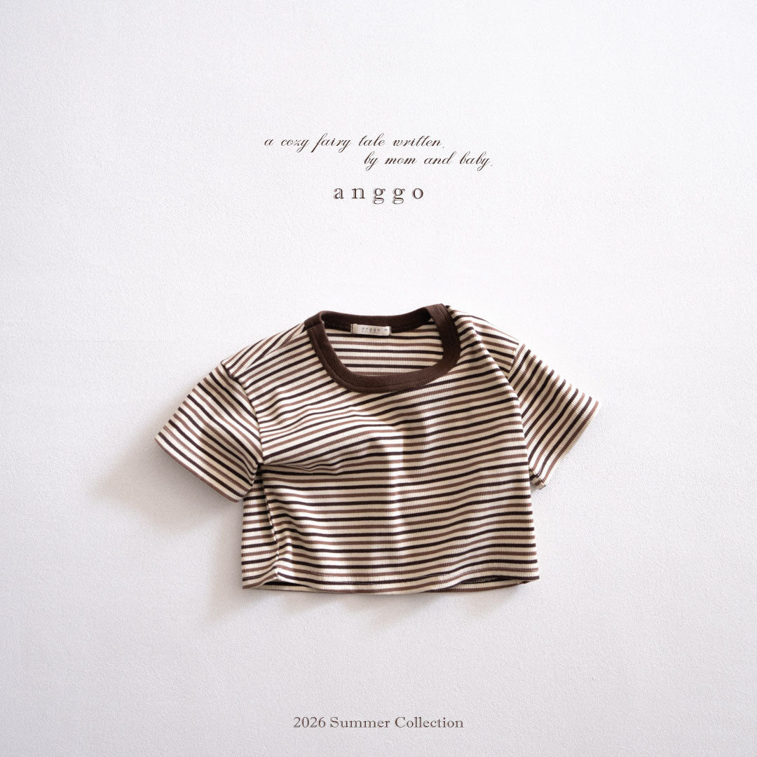 韓國童裝 26夏| AG01 Wafer T-shirt (80-120cm)