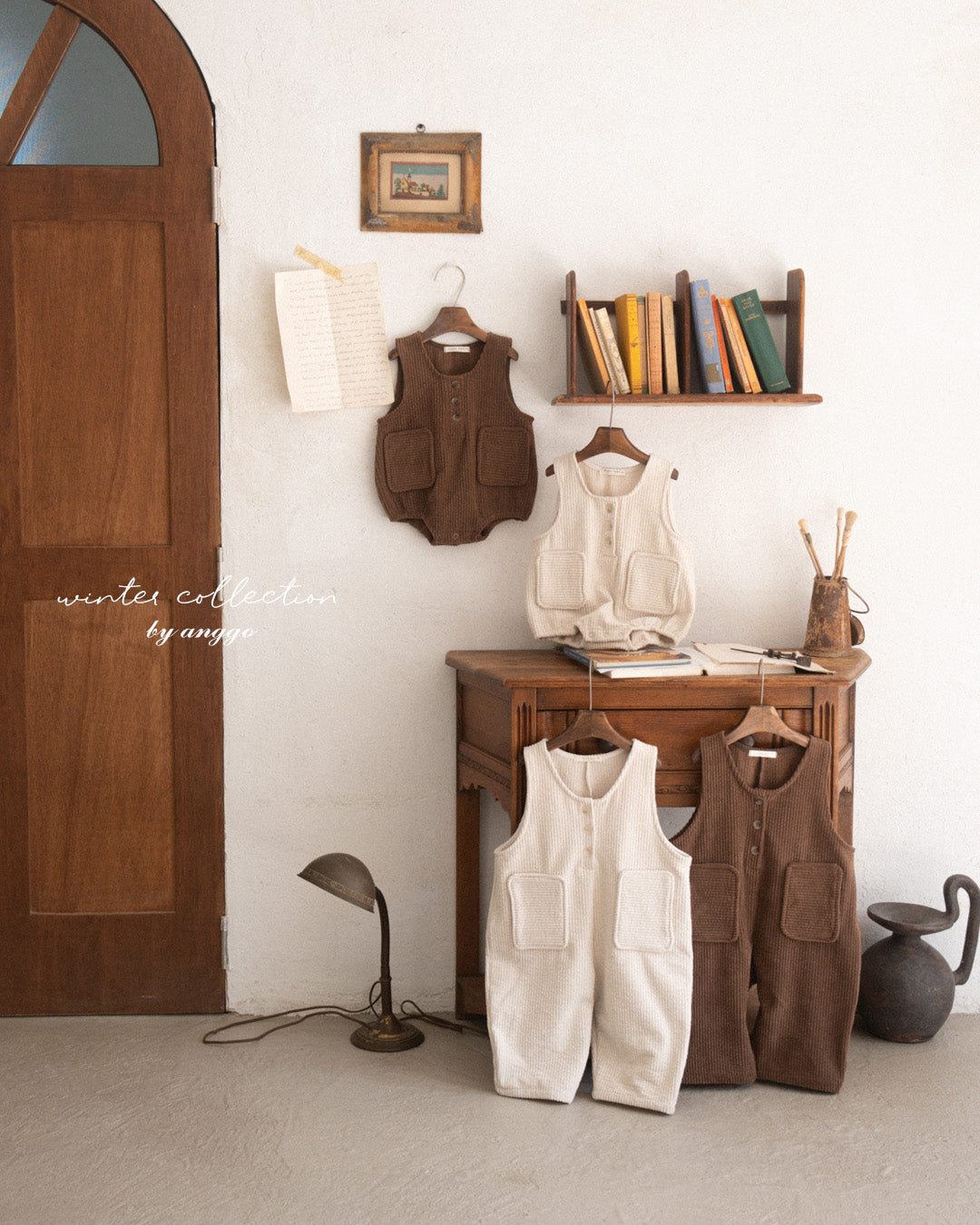 \限時預購/ 韓國童裝  AG25227 Pocky Overall