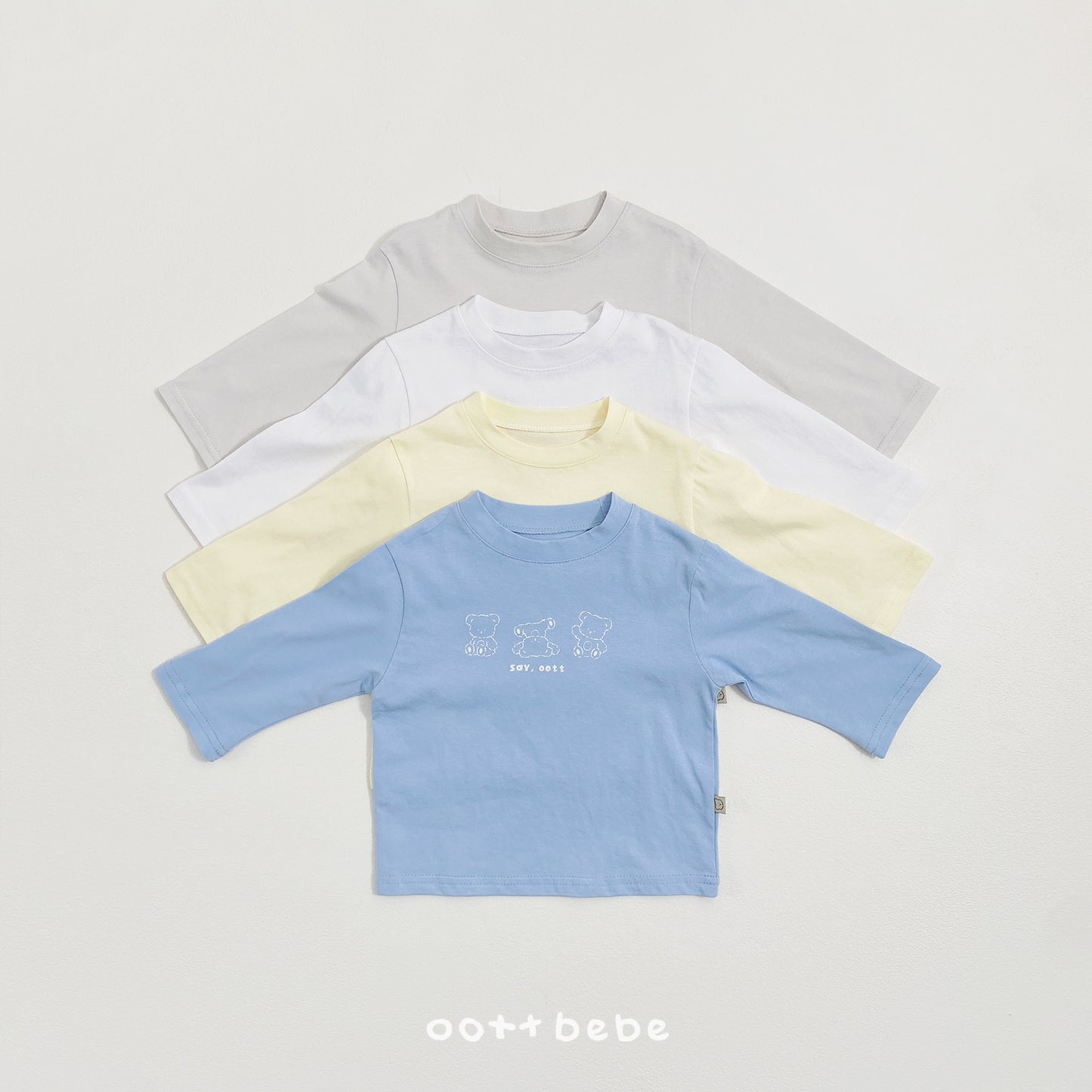 韓國童裝 26SS | OT14 Kids 1+1 Daily Tee Set (75-120cm)