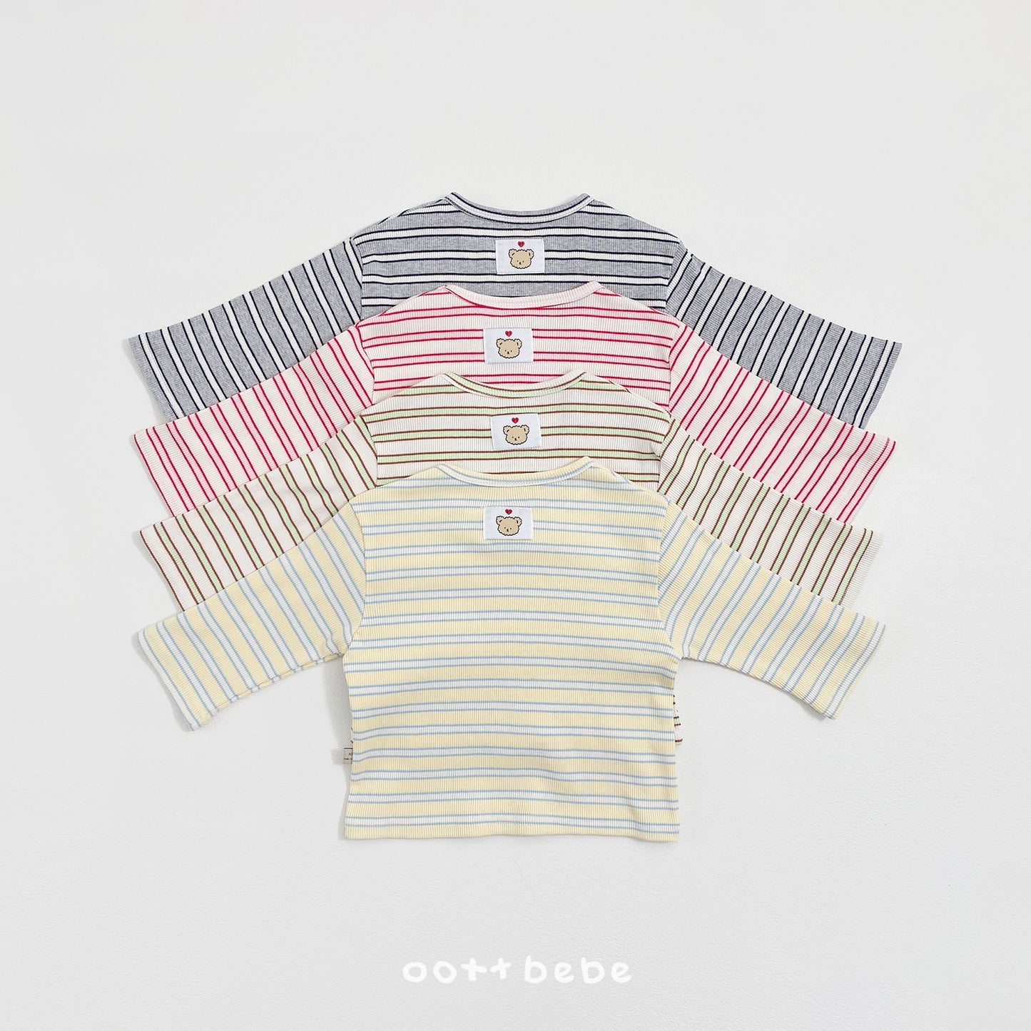 韓國童裝 26SS | OT14 Kids 1+1 Daily Tee Set (75-120cm)