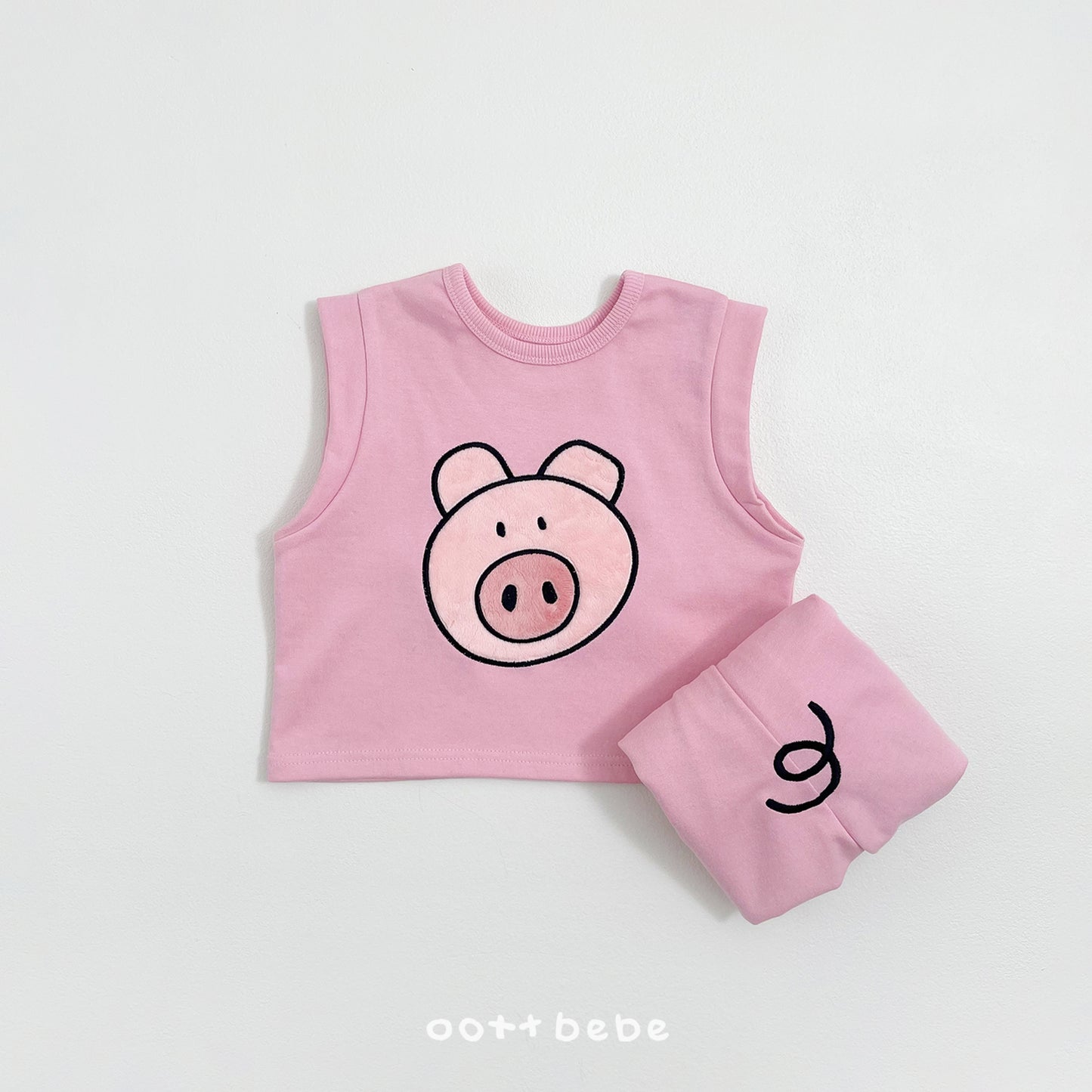 韓國童裝 26SS | OT41 Lucky Friends Kids Vest (75-120cm)