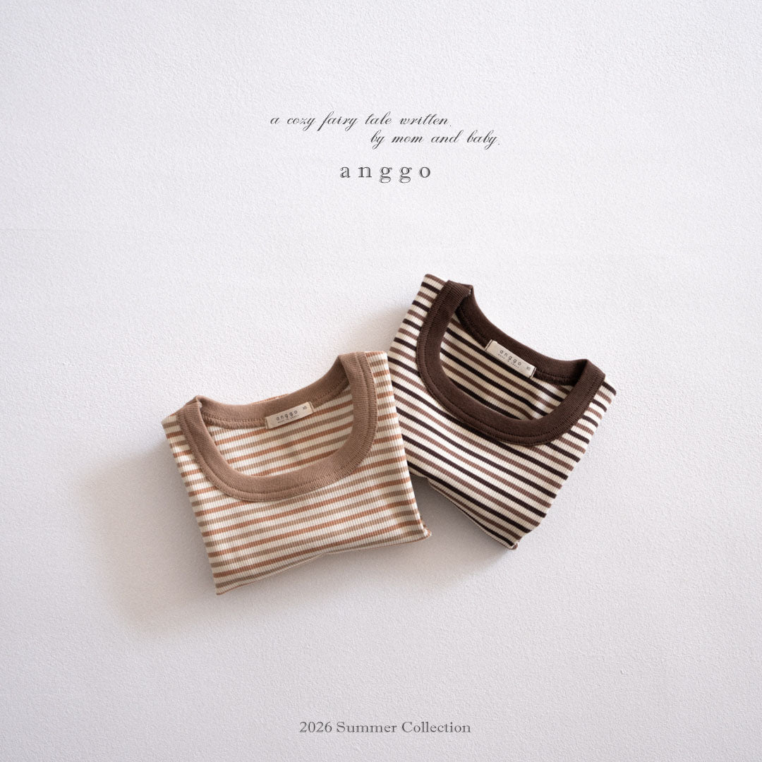 韓國童裝 26夏| AG01 Wafer T-shirt (80-120cm)