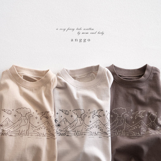 韓國童裝 26夏| AG02 Jurassic T-shirt (80-120cm)