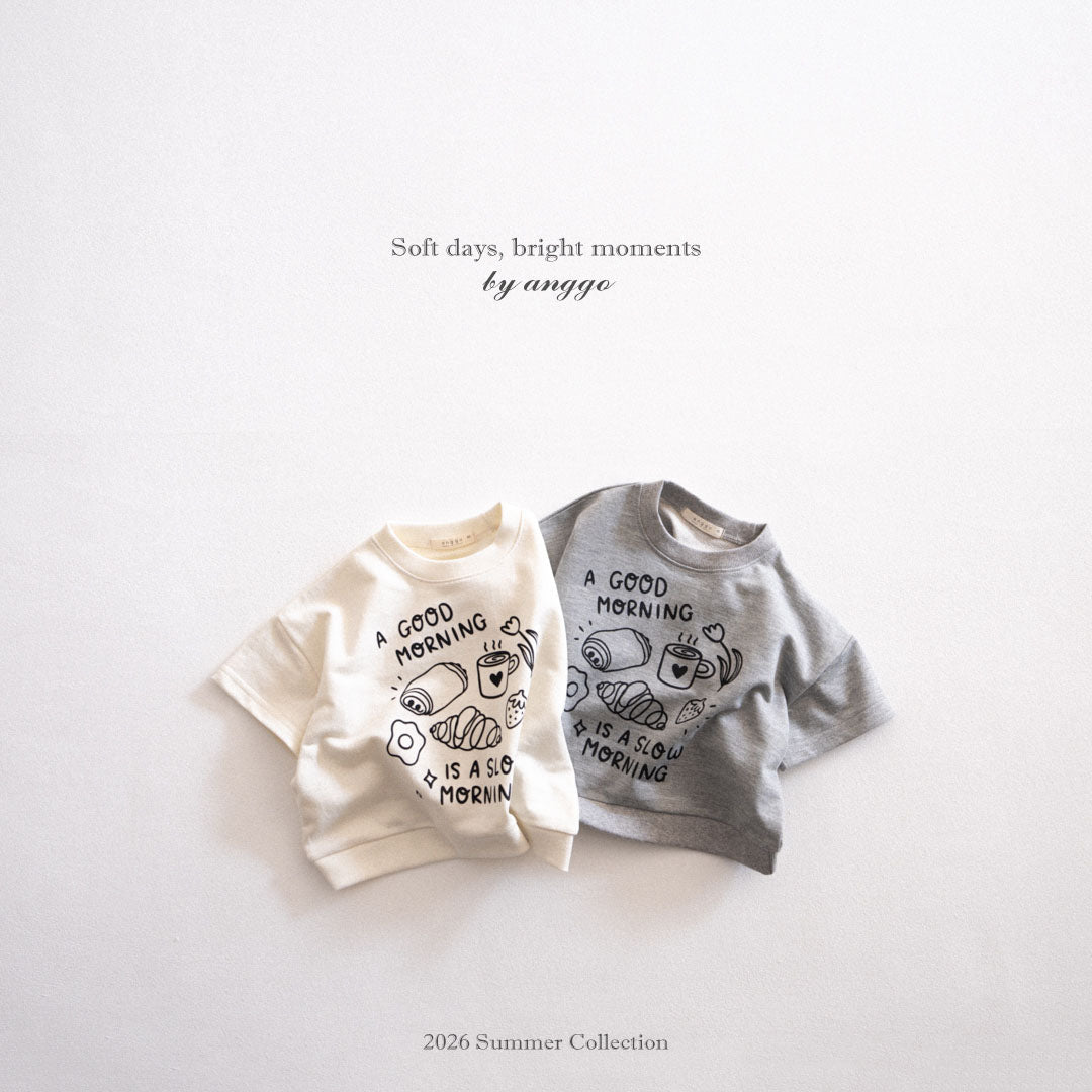 韓國童裝 26夏| AG06 Morning Sweatshirt (80-120cm)