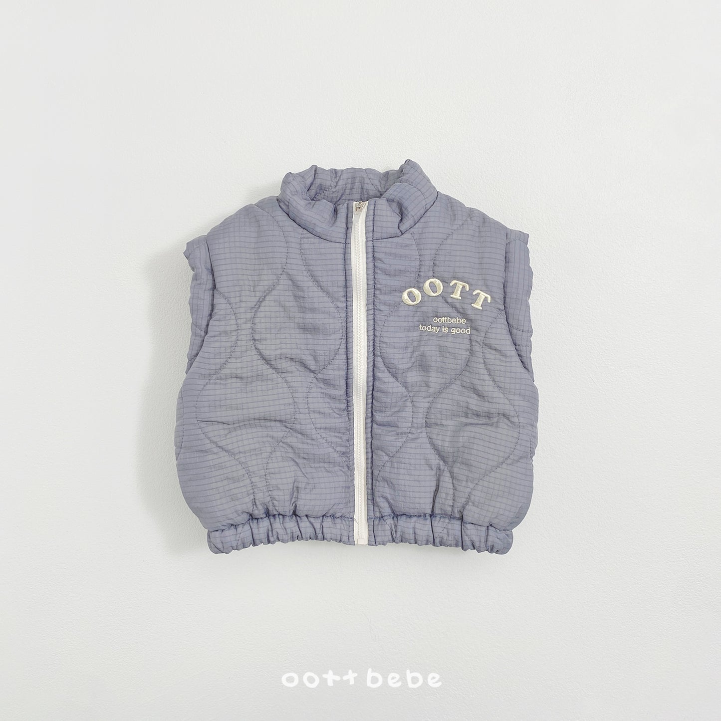 韓國童裝 26SS | OT51 Light Quilted Vest (75-120cm)