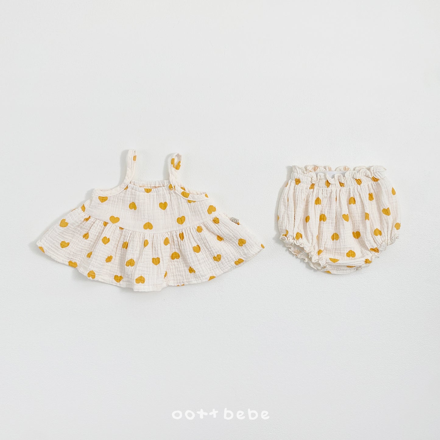 韓國童裝 26SS | OT06 Baby Sleeveless & Bloomers Set (75-120cm)
