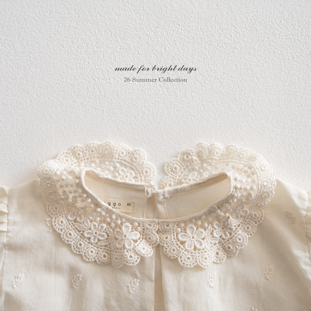 韓國童裝 26夏| AG14 Ricotta Blouse (80-120cm)