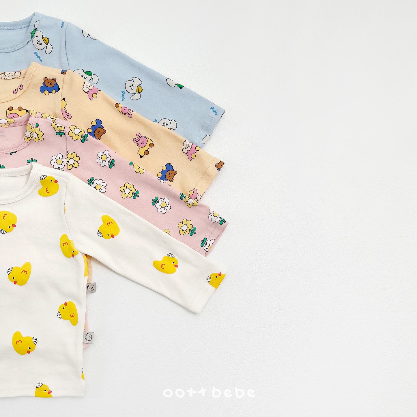 韓國童裝 26SS | OT02 Picnic Kids Top and Bottom Set (75-120cm)