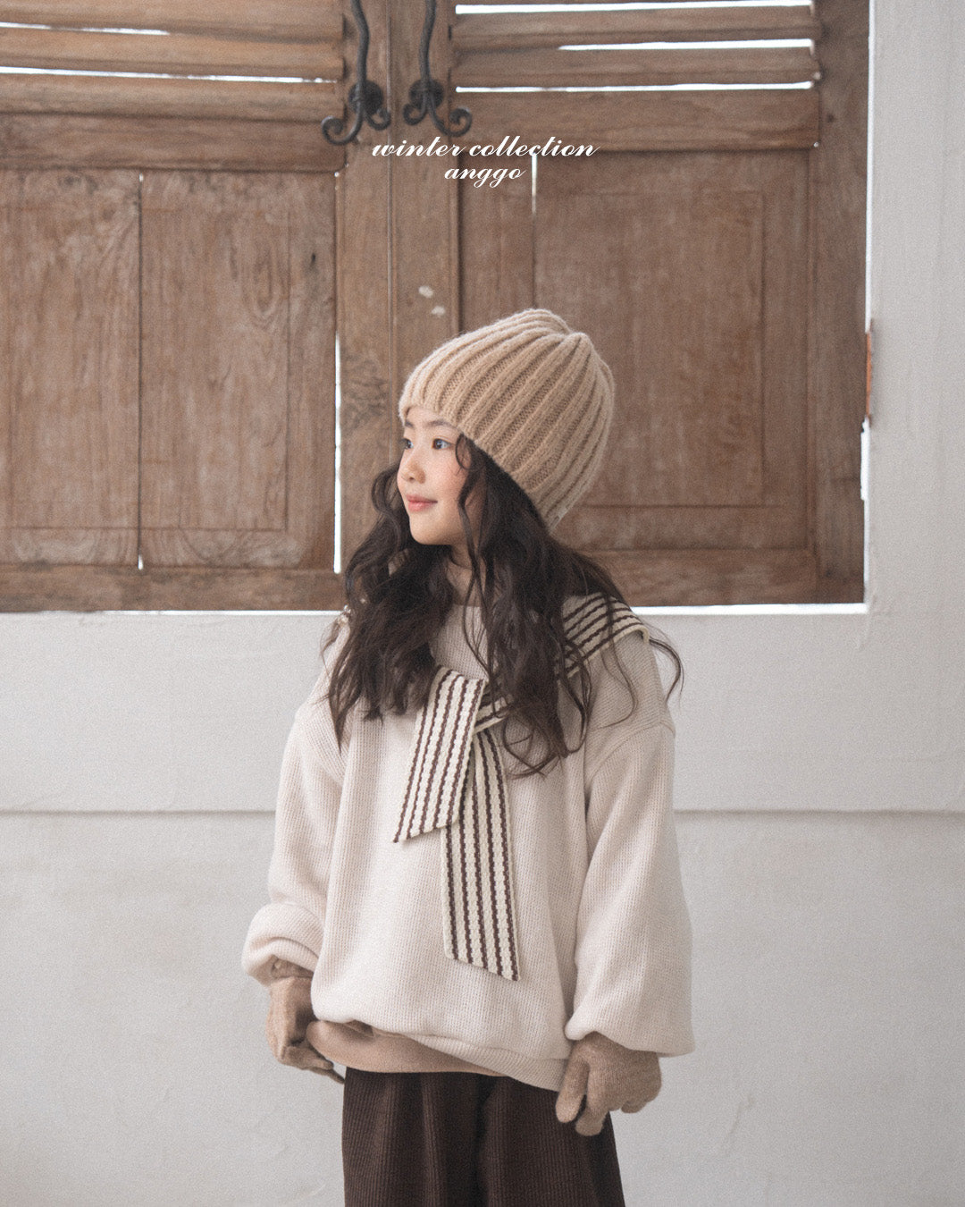 \限時預購/ 韓國童裝  AG25239 Plain Hat