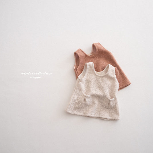 \限時預購/ 韓國童裝  AG25233 Yogurt Dress