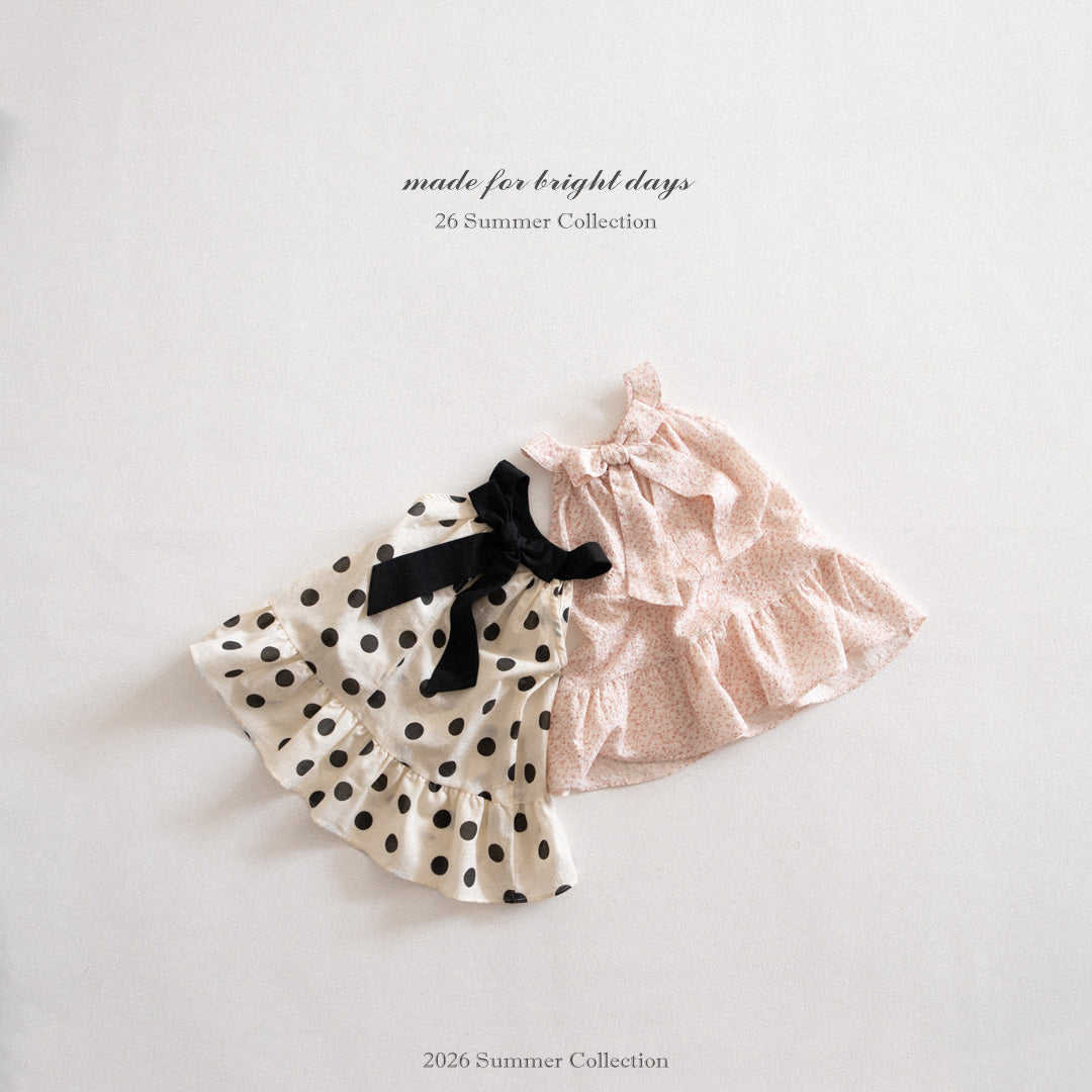 韓國童裝 26夏| AG27 Macaron Dress (80-120cm)