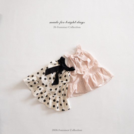 韓國童裝 26夏| AG27 Macaron Dress (80-120cm)