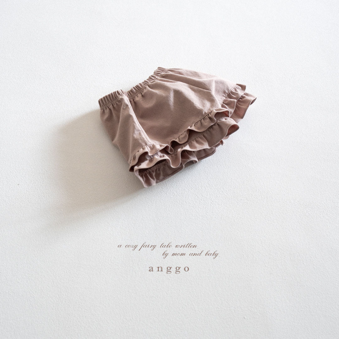 韓國童裝 26夏| AG21 Milk tea Pants (80-120cm)