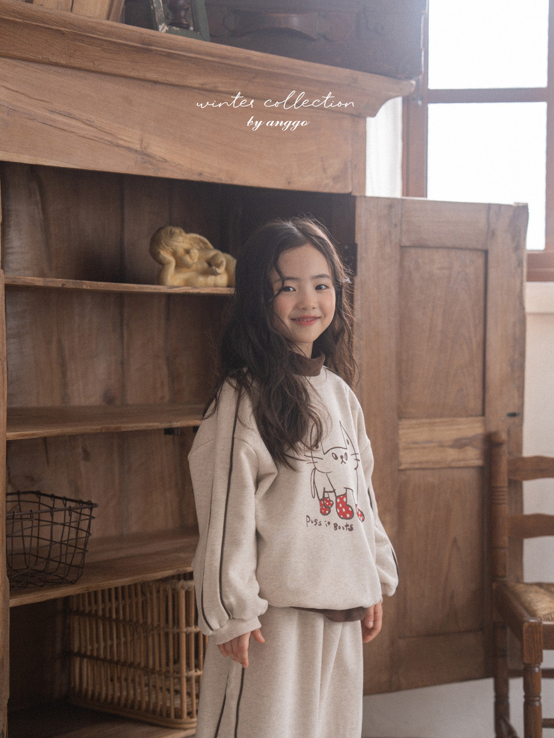 \限時預購/ 韓國童裝  AG25223 Line Pants