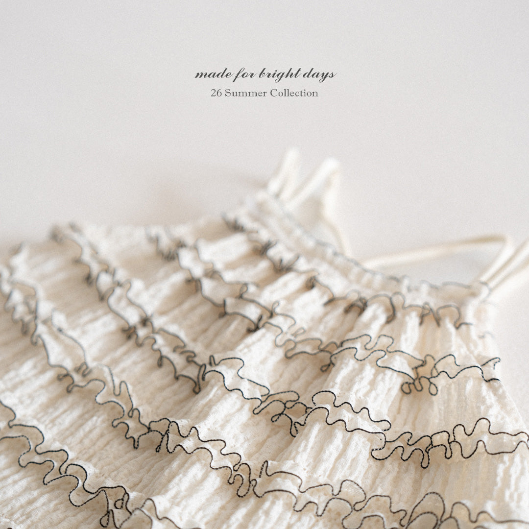 韓國童裝 26夏| AG11 Cake Sleeveless shirt (80-120cm)