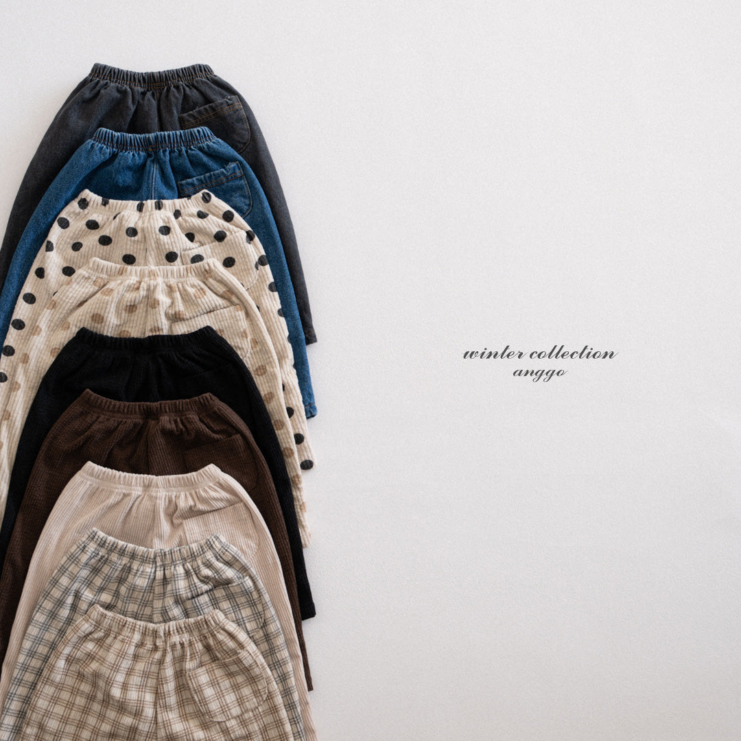 \限時預購/ 韓國童裝  AG25224 Pie Pants