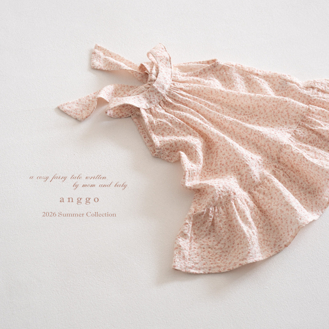 韓國童裝 26夏| AG27 Macaron Dress (80-120cm)