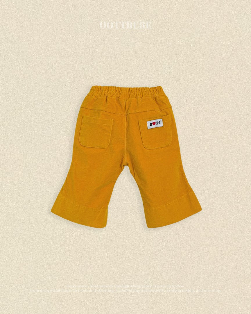 韓國童裝 26秋| OT70 Stylish Bootcut Pants 褲子