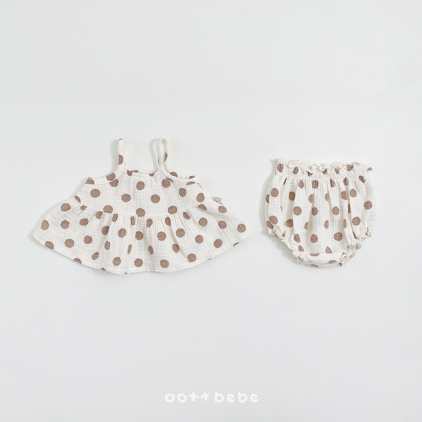 韓國童裝 26SS | OT06 Baby Sleeveless & Bloomers Set (75-120cm)