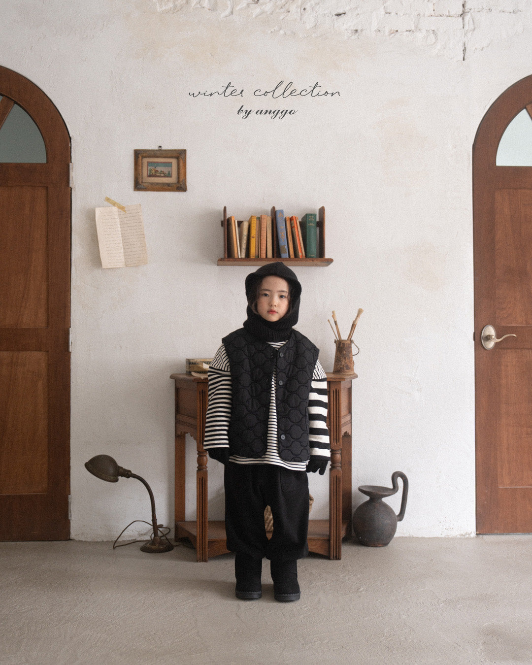 \限時預購/ 韓國童裝  AG25236 Madeleine Vest