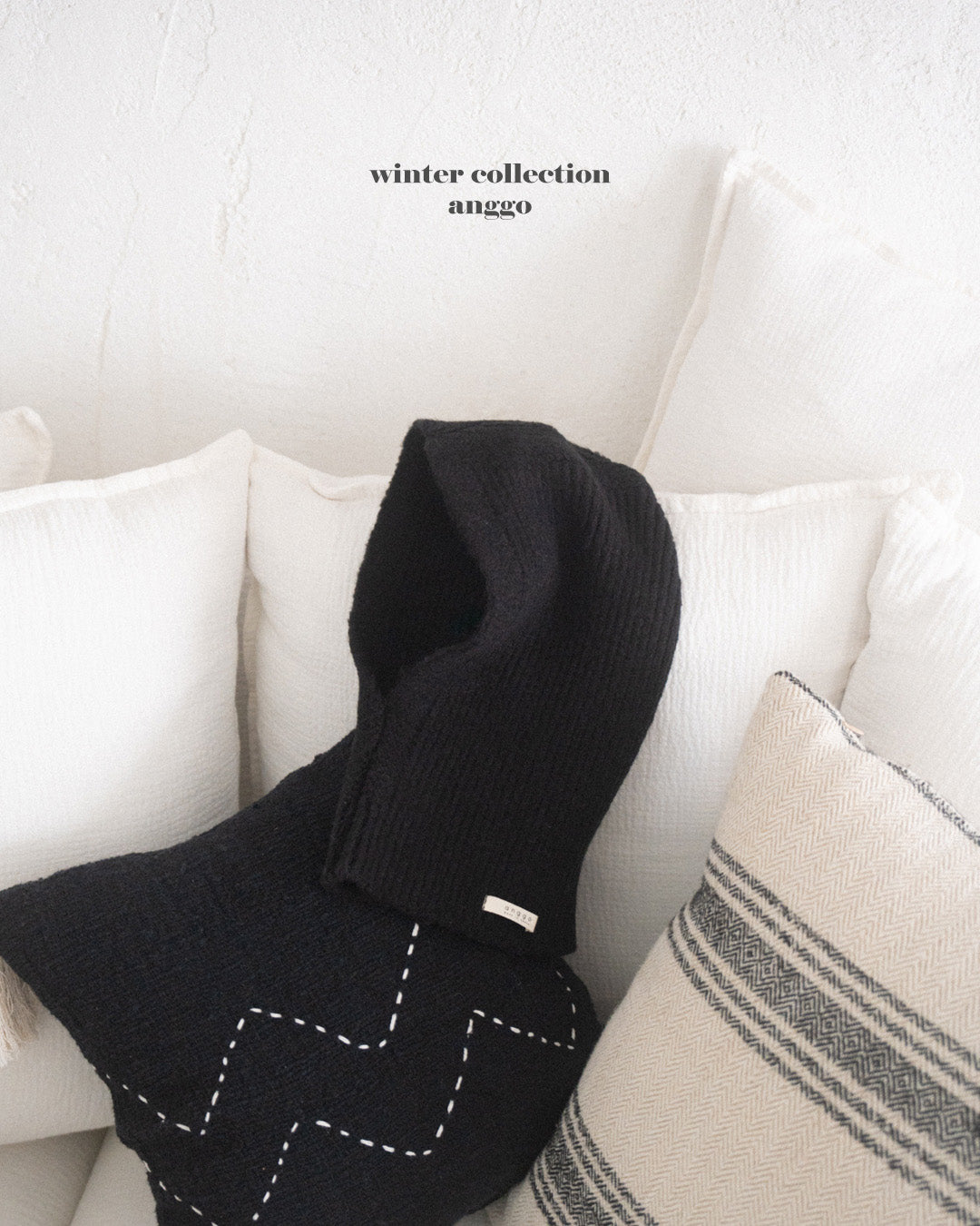 \限時預購/ 韓國童裝  AG25201 Balaclava (Hat and Neck warmer)