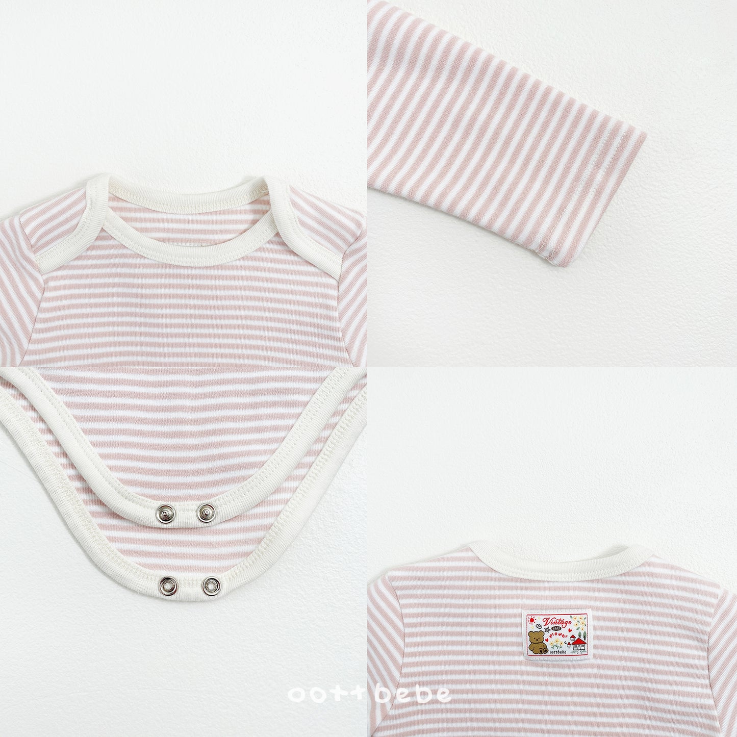 韓國童裝 26SS | OT22 Easy Daily Modal Baby Suit and Leggings Set (55-75cm)