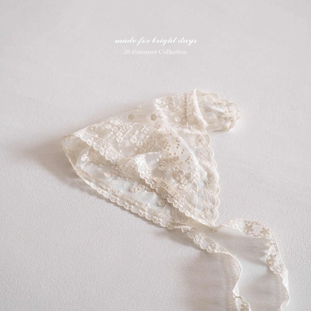 韓國童裝 26夏| AG44 (acc) Eyelet Bandana