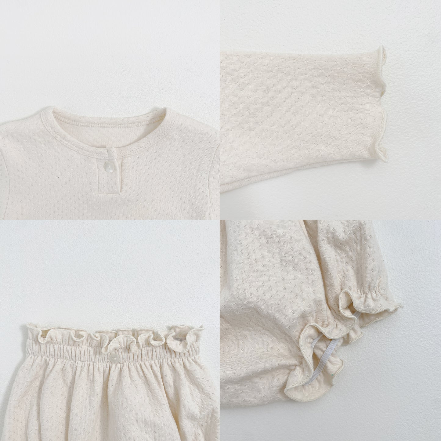韓國童裝 26SS | OT33 Cozy Blommers Baby Set (55-75cm)