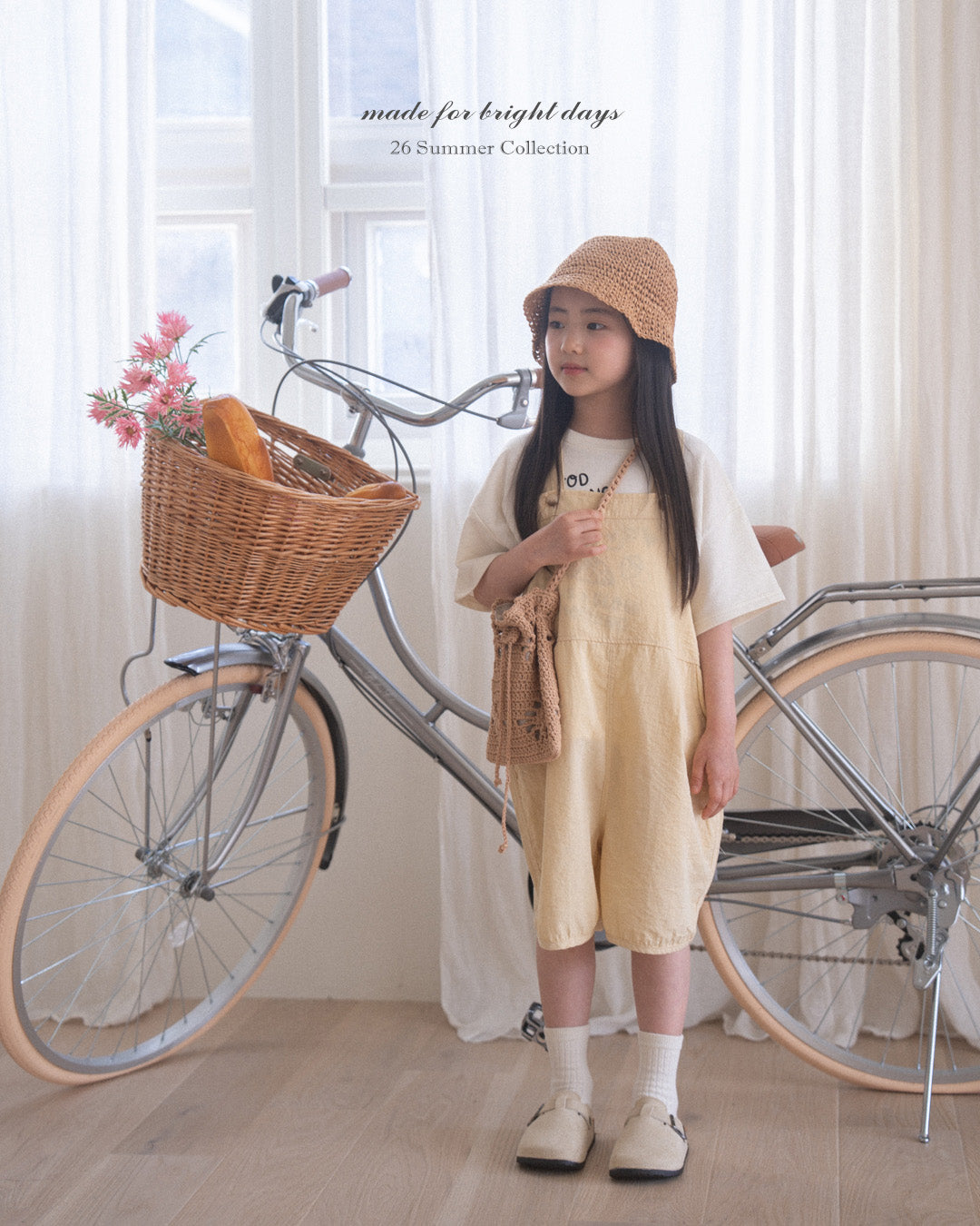 韓國童裝 26夏| AG24 Muffin Overall (80-120cm)