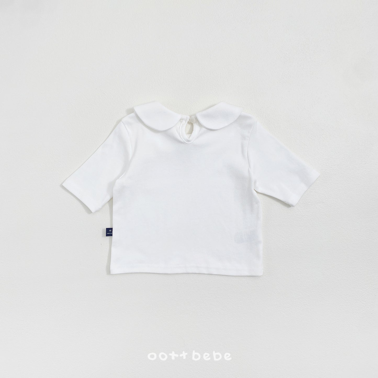 韓國童裝 26SS | OT02 6/4 sleeve Collar Tee (75-120cm)
