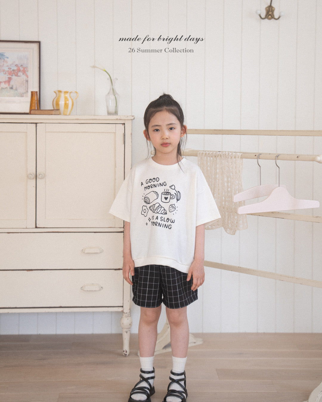 韓國童裝 26夏| AG06 Morning Sweatshirt (80-120cm)