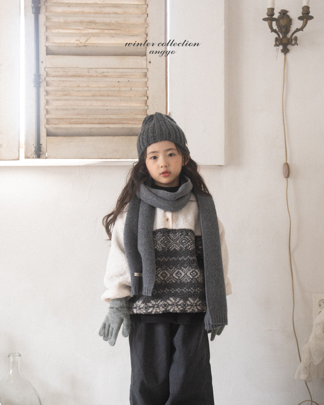 \限時預購/ 韓國童裝  AG25239 Plain Hat