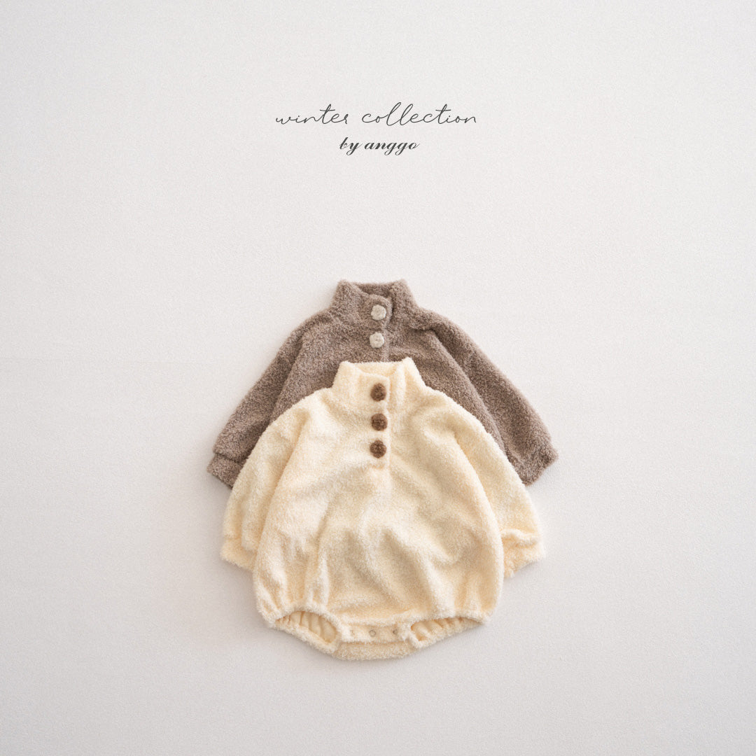 \限時預購/ 韓國童裝  AG25211 Whipped Cream Romper