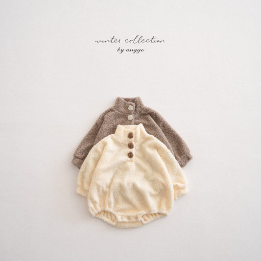 \限時預購/ 韓國童裝  AG25211 Whipped Cream Romper