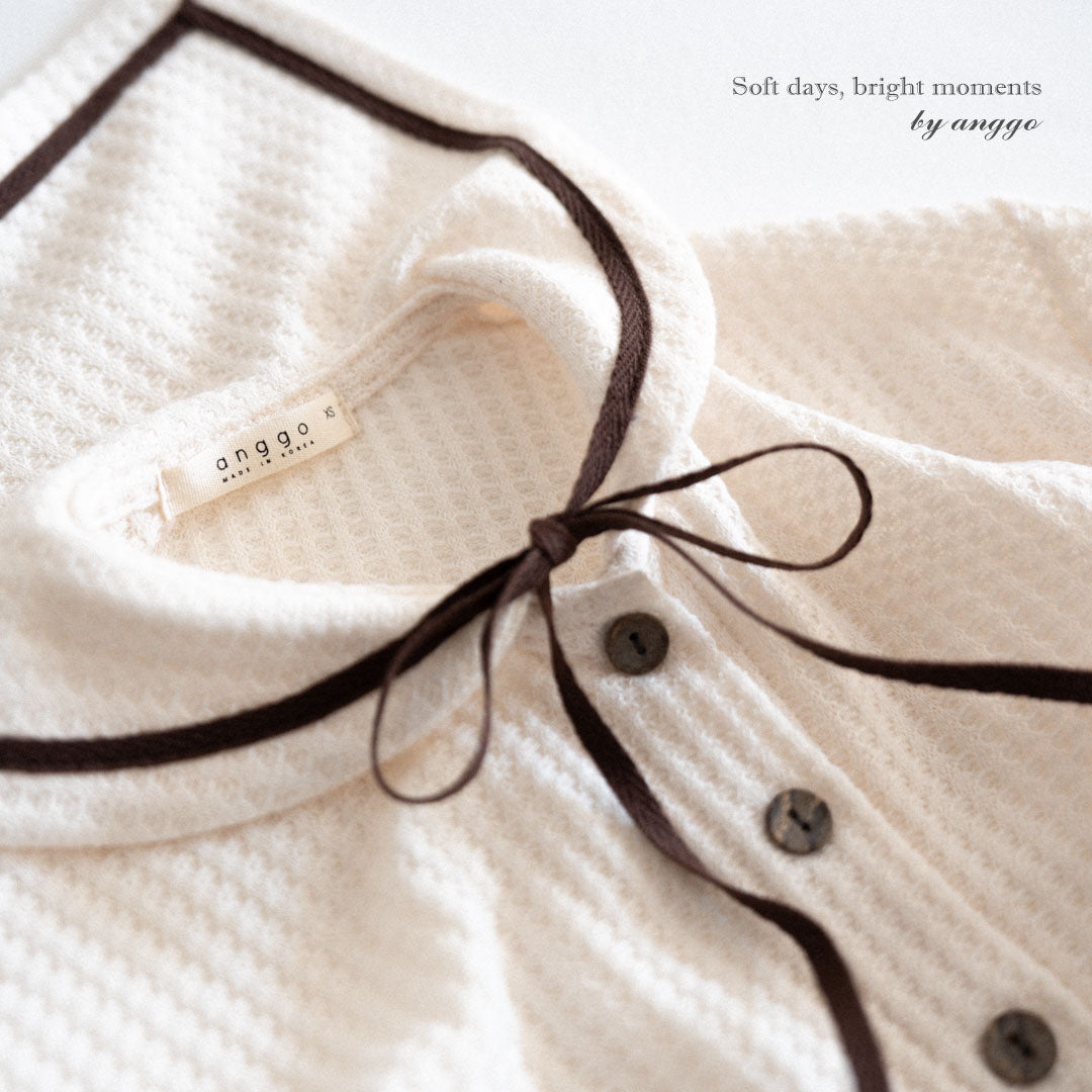 韓國童裝 26夏| AG12 Sailor collar T-shirt (80-120cm)