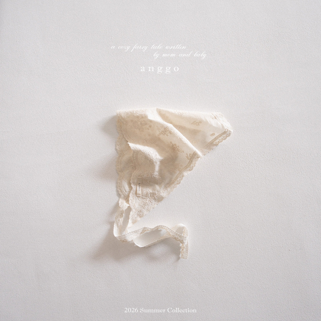 韓國童裝 26夏| AG44 (acc) Eyelet Bandana