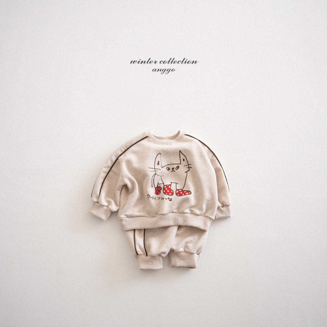 \限時預購/ 韓國童裝  AG25223 Line Pants