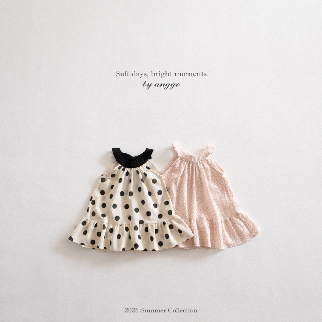韓國童裝 26夏| AG27 Macaron Dress (80-120cm)