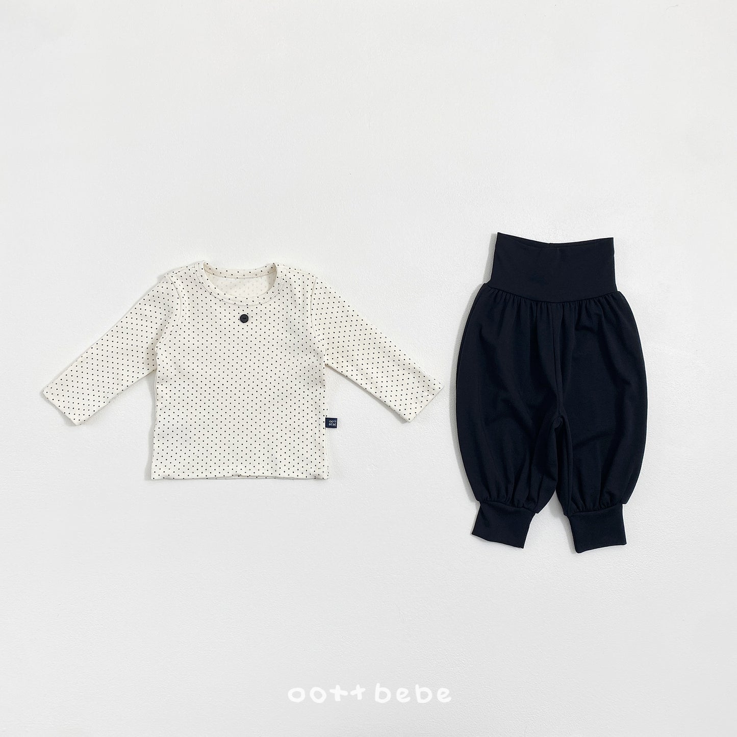韓國童裝 26SS | OT20 Cozy Floral Kids Top and Bottom Set (75-120cm)