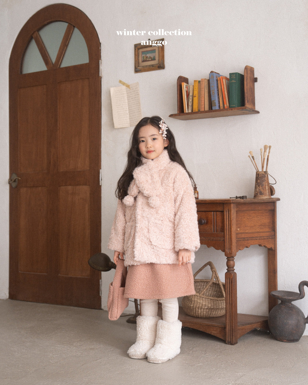 \限時預購/ 韓國童裝  AG25233 Yogurt Dress