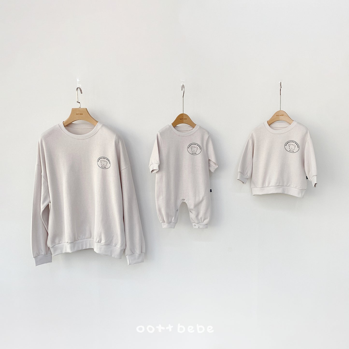 韓國童裝 26SS | OT27 親子裝 | Minimal Bear MTM (Adult) (Free Size)