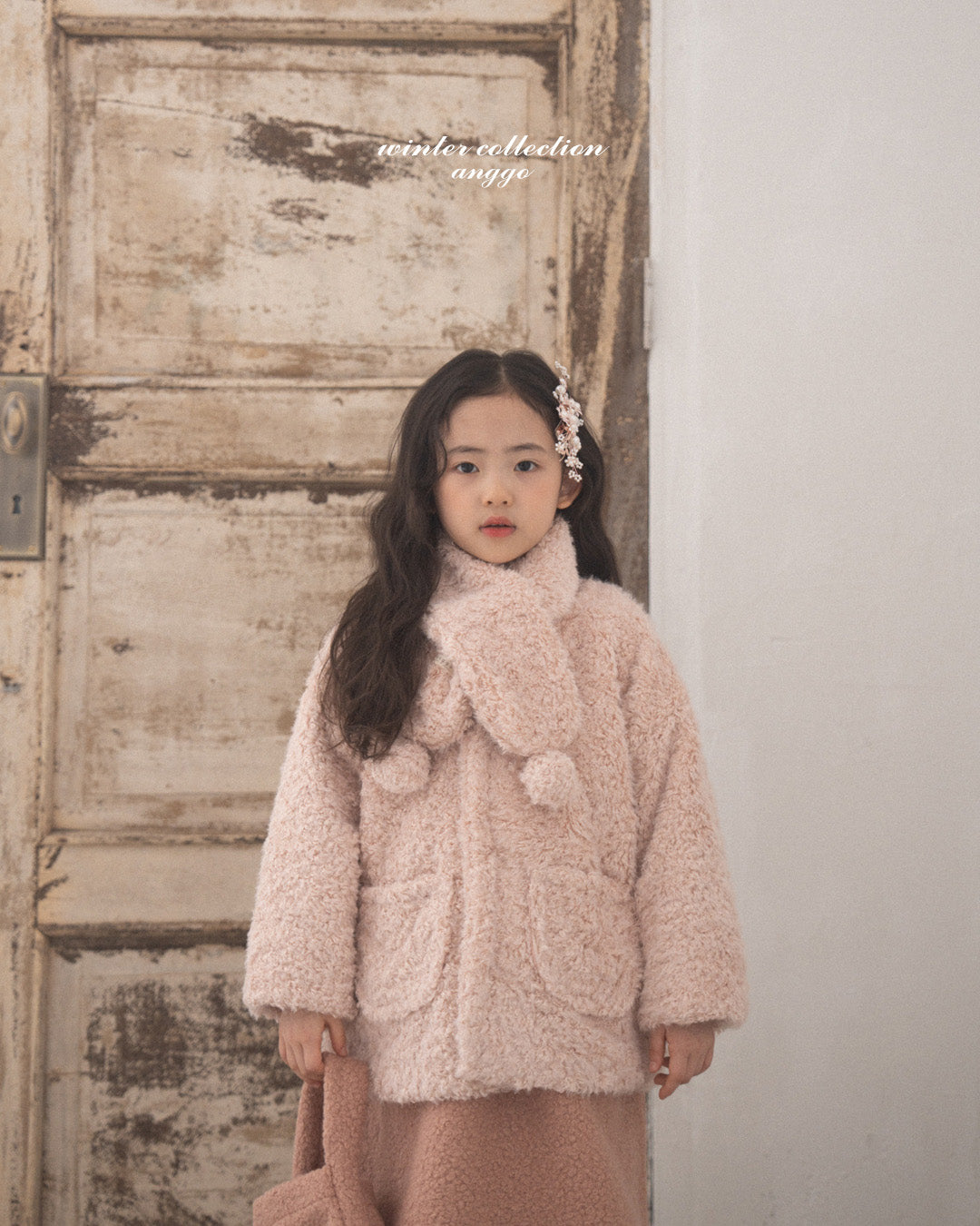 \限時預購/ 韓國童裝  AG25207 Whipping Muffler