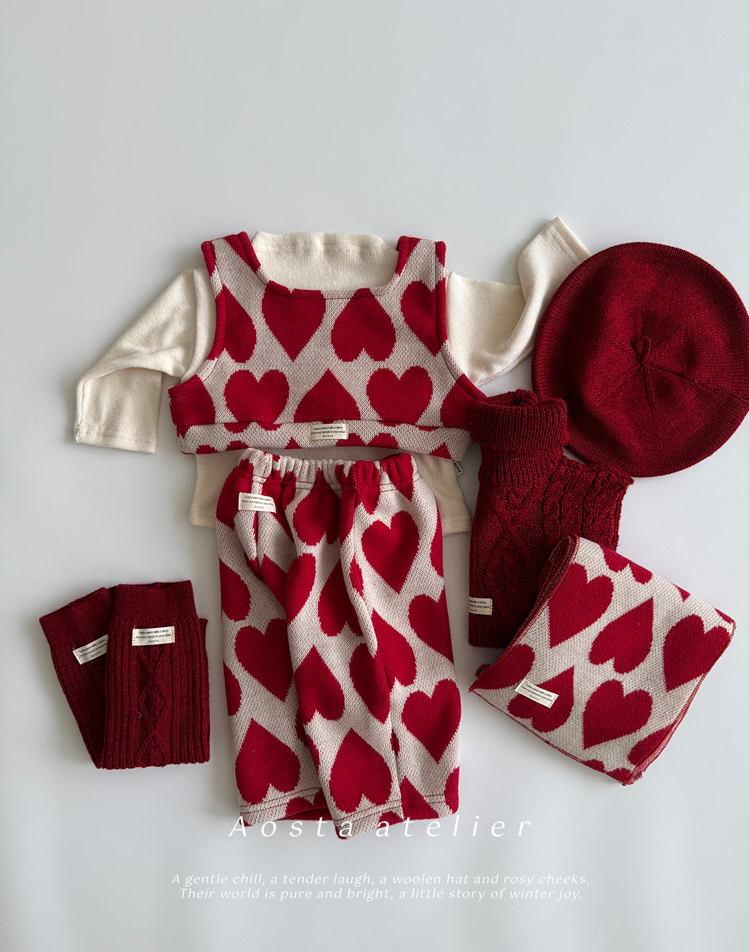 韓國童裝 25秋冬 | AO25408 Nene Vest