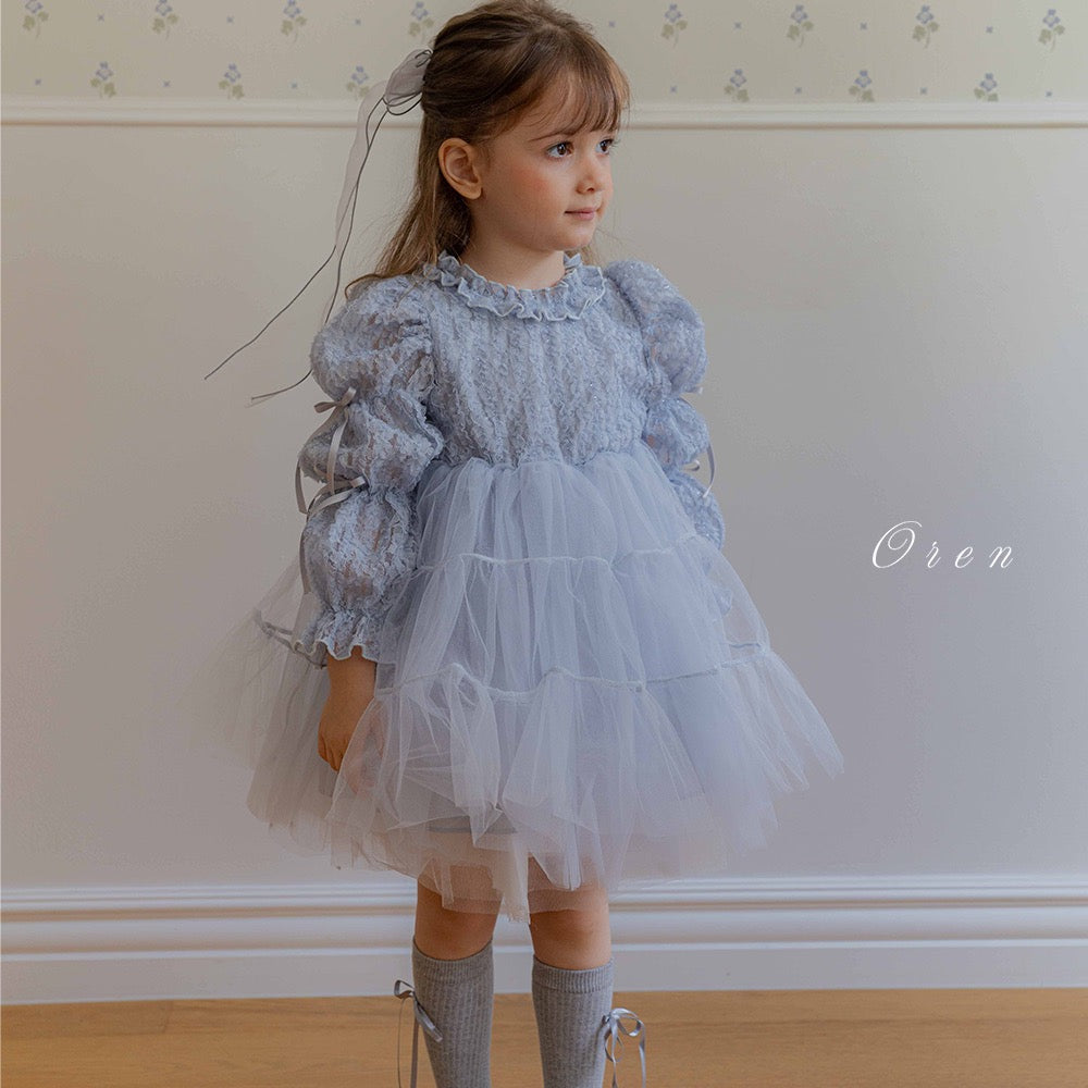 韓國童裝 26秋| OR42 Velorin Bling Dress 連身裙 (90-120)