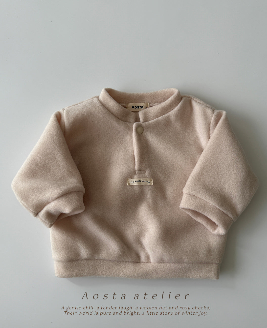 韓國童裝 25秋冬 | AO25444 Winter Sweatshirt