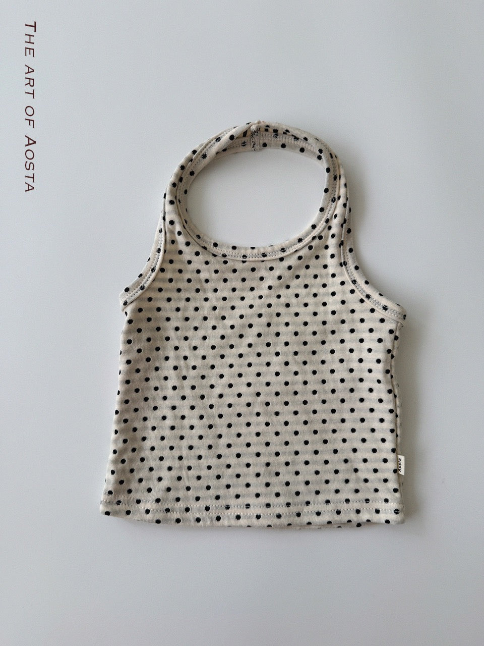 韓國童裝 26秋| AO52 Choco Chip Halter Neck 背心 (70-110)